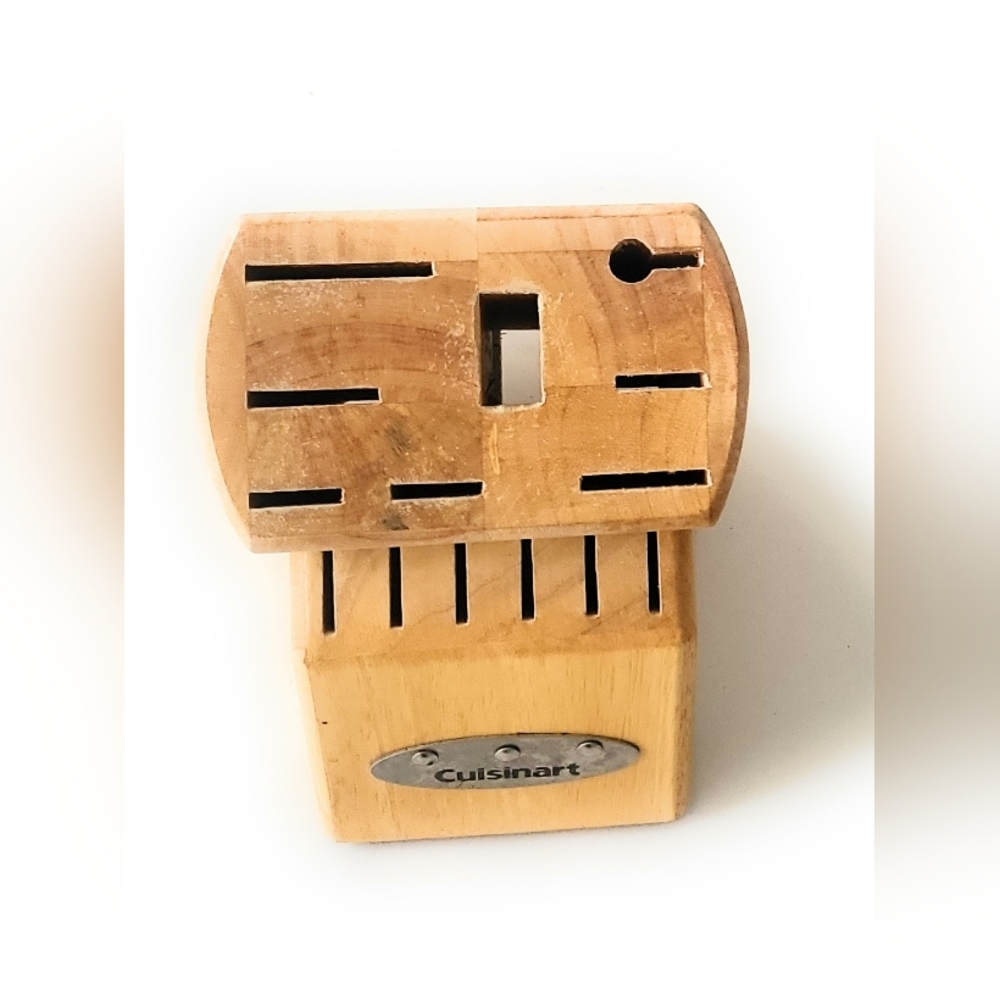 Cuisinart Wooden Knife Block